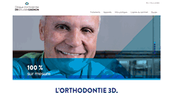 Desktop Screenshot of orthodontiemontreal.com